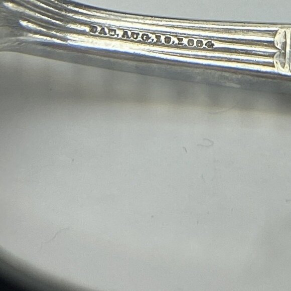 Reed & Barton Silver Plated Tablespoon Serving Spoons Set 2 Italian 1885 8.25” - Picture 9 of 9